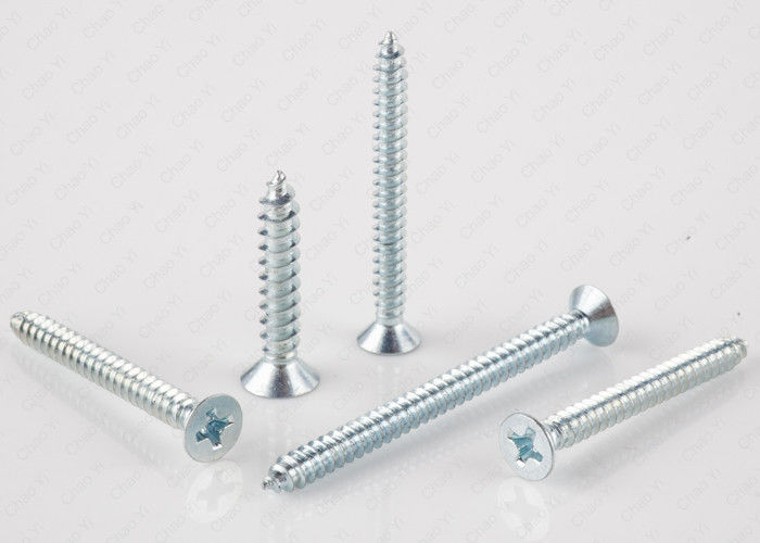 10x1 1 4 X 2 Self Tapping Screws For Steel , Self Threading Bolts